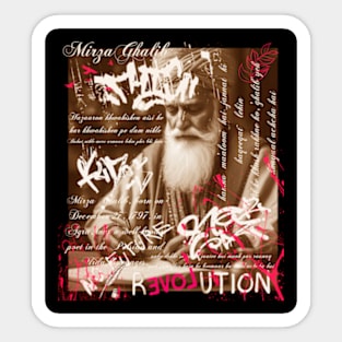 Mirza Ghalib Sticker